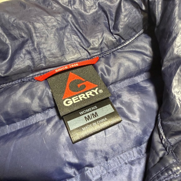Gerry 650 Fillpower Navy Puffer Jacket 80% down/20% waterfowl - Picture 2 of 13